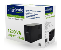 Gembird Energenie Zasilacz awaryjny UPS 1200 VA (720W) obu. metalowa - 1099870 - zdjęcie 3